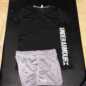 Under Armour Other - Under armour t. Shirt & short Under Armour Other - Under armour t. Shirt & short